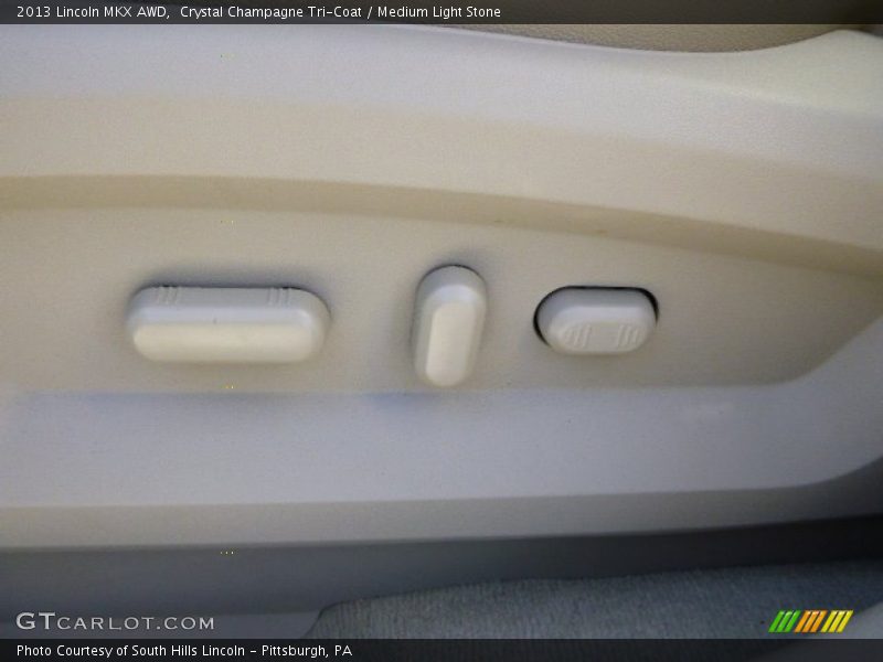 Crystal Champagne Tri-Coat / Medium Light Stone 2013 Lincoln MKX AWD