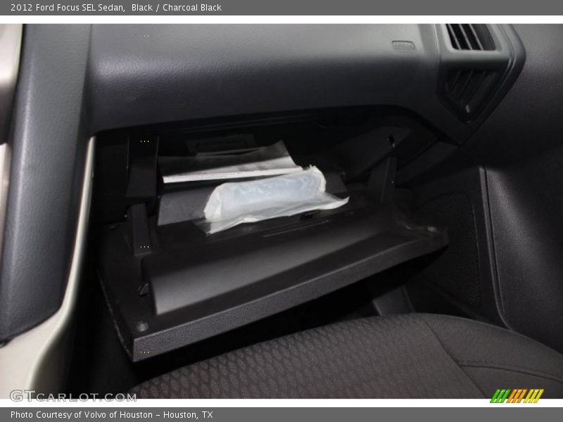 Black / Charcoal Black 2012 Ford Focus SEL Sedan