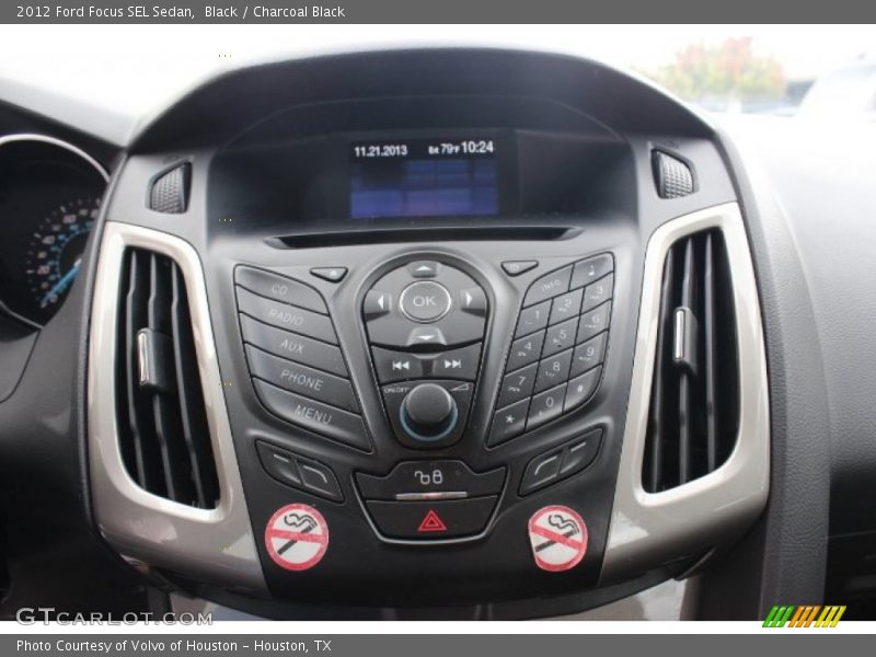 Black / Charcoal Black 2012 Ford Focus SEL Sedan