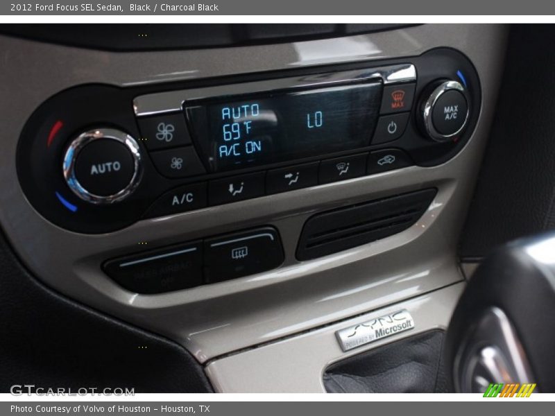Black / Charcoal Black 2012 Ford Focus SEL Sedan