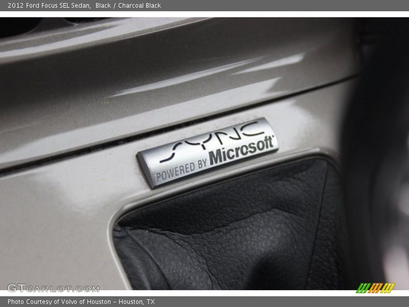 Black / Charcoal Black 2012 Ford Focus SEL Sedan
