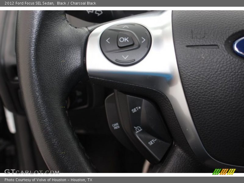 Black / Charcoal Black 2012 Ford Focus SEL Sedan