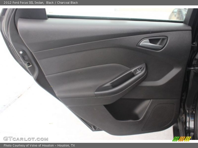Black / Charcoal Black 2012 Ford Focus SEL Sedan