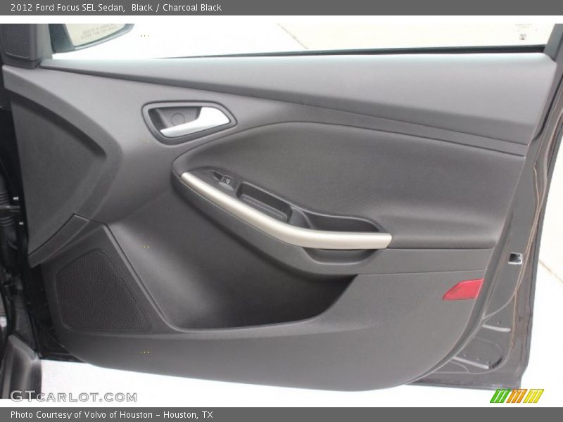 Black / Charcoal Black 2012 Ford Focus SEL Sedan