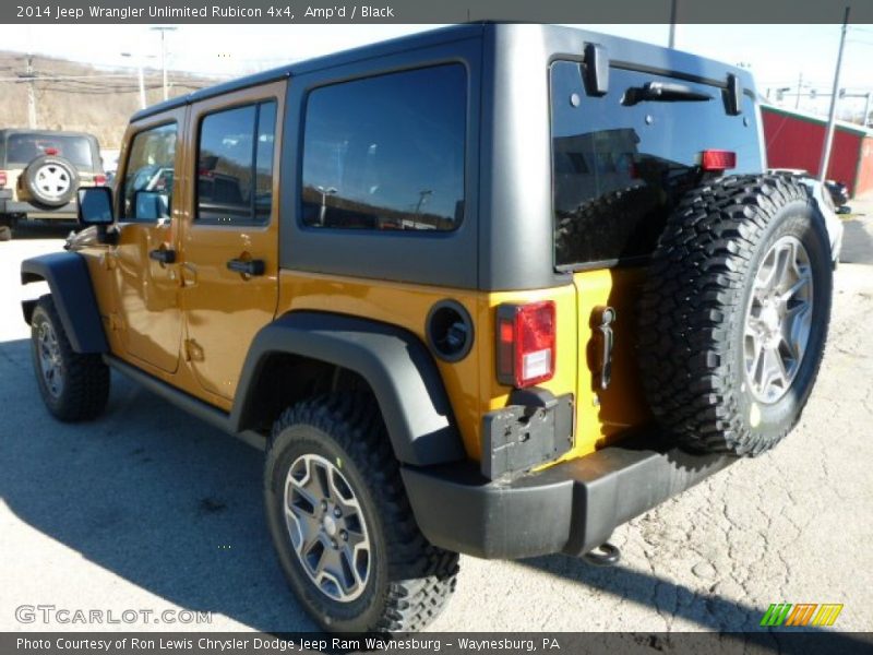 Amp'd / Black 2014 Jeep Wrangler Unlimited Rubicon 4x4