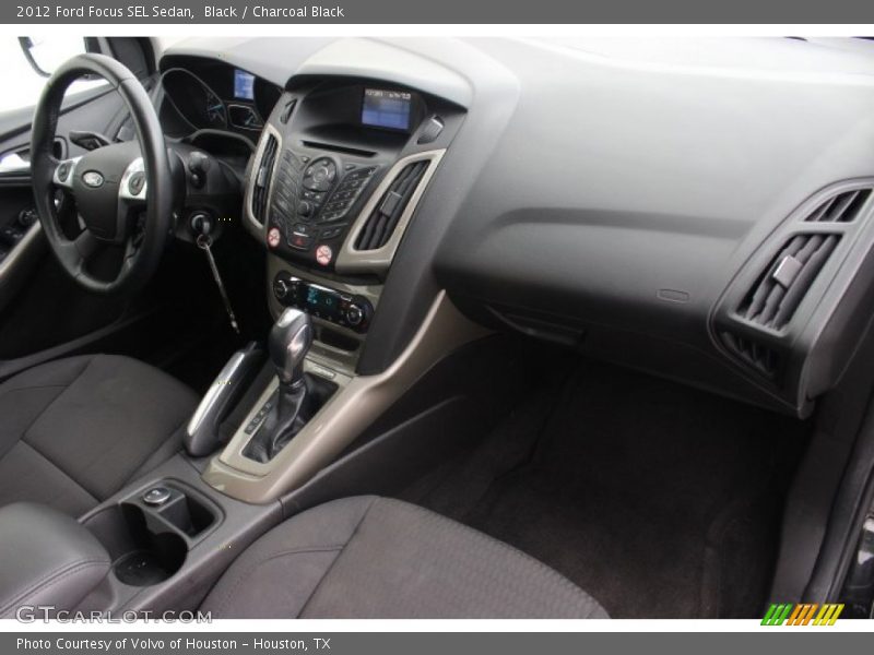 Black / Charcoal Black 2012 Ford Focus SEL Sedan