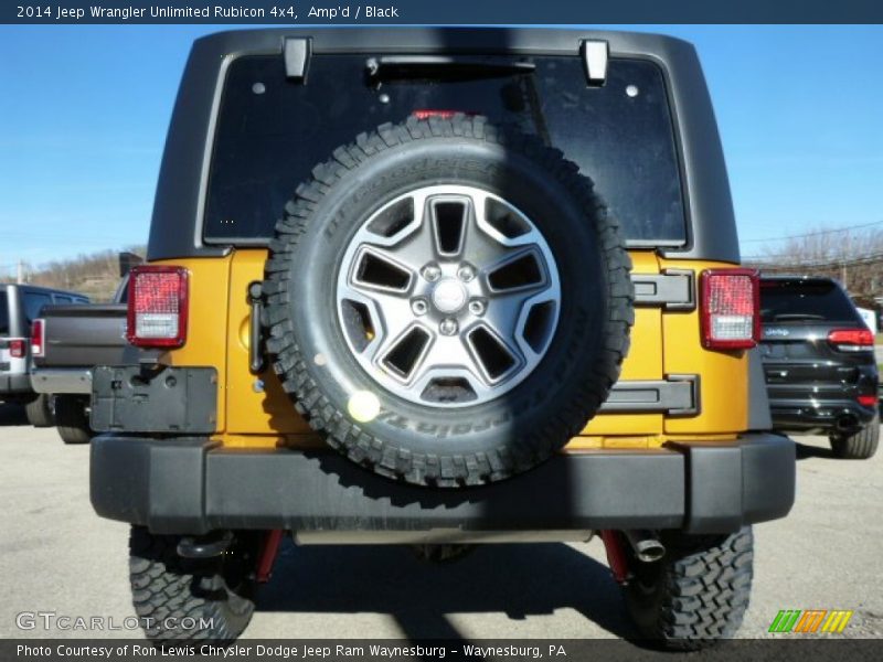 Amp'd / Black 2014 Jeep Wrangler Unlimited Rubicon 4x4