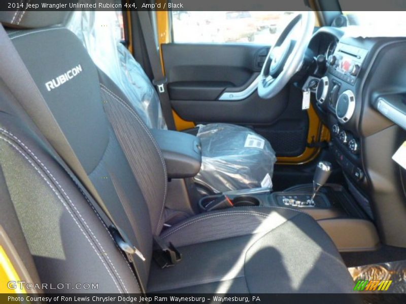 Amp'd / Black 2014 Jeep Wrangler Unlimited Rubicon 4x4