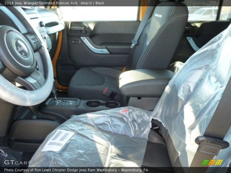 Amp'd / Black 2014 Jeep Wrangler Unlimited Rubicon 4x4
