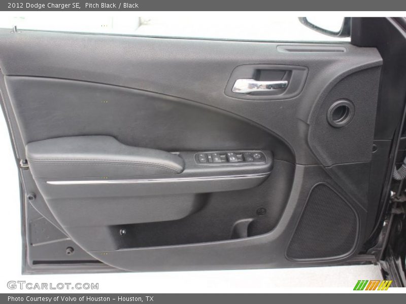 Pitch Black / Black 2012 Dodge Charger SE