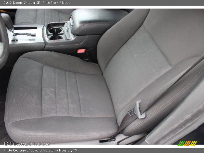 Pitch Black / Black 2012 Dodge Charger SE