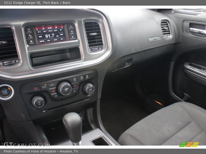 Pitch Black / Black 2012 Dodge Charger SE