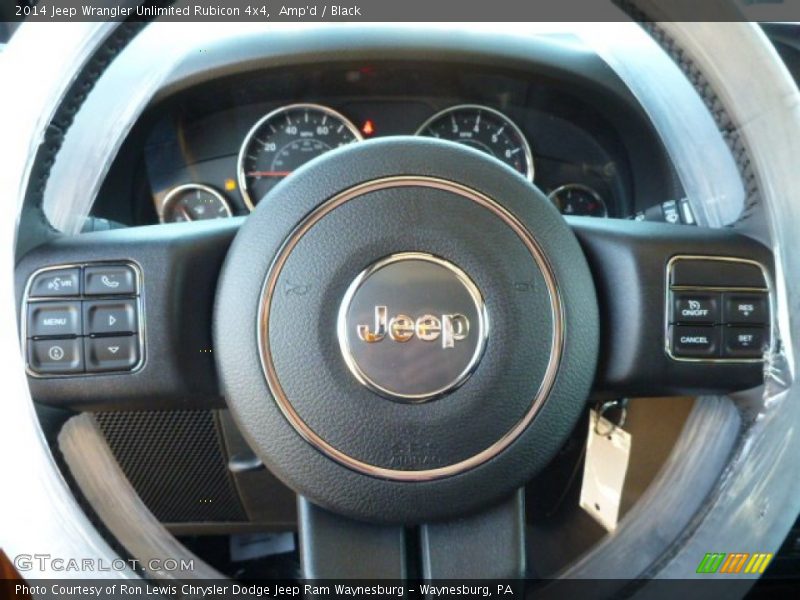Amp'd / Black 2014 Jeep Wrangler Unlimited Rubicon 4x4