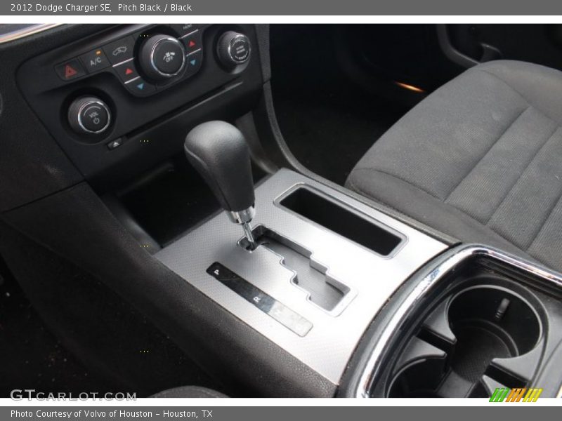 Pitch Black / Black 2012 Dodge Charger SE