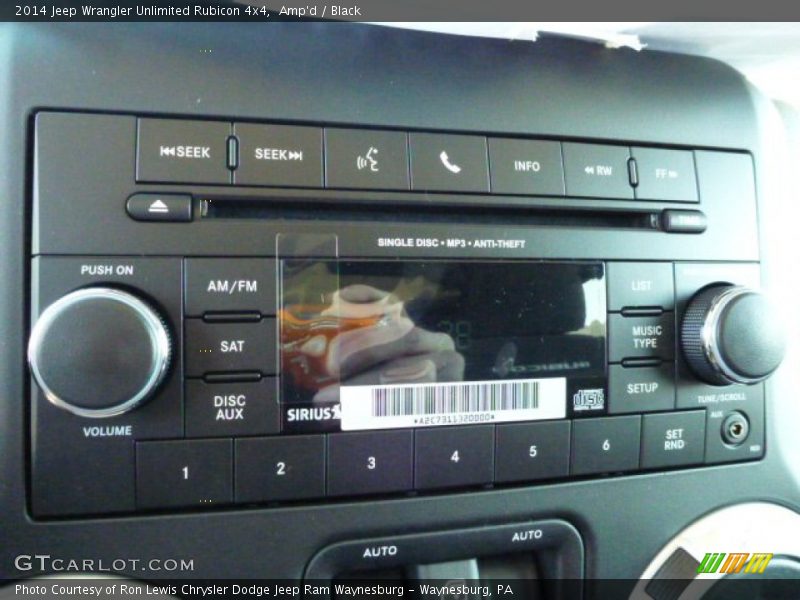 Amp'd / Black 2014 Jeep Wrangler Unlimited Rubicon 4x4