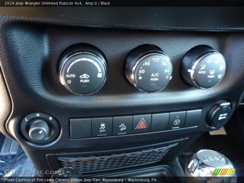 Amp'd / Black 2014 Jeep Wrangler Unlimited Rubicon 4x4