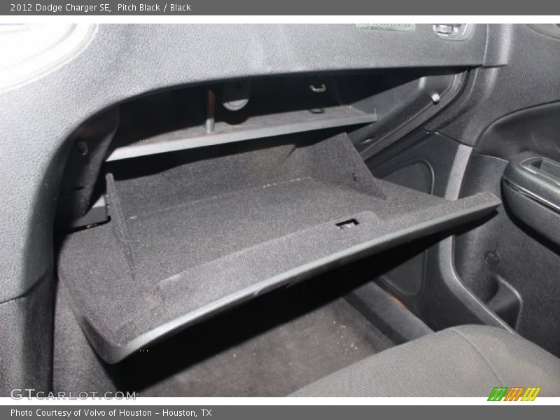 Pitch Black / Black 2012 Dodge Charger SE