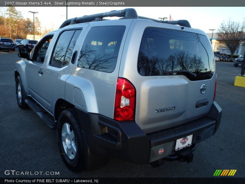 Silver Lightning Metallic / Steel/Graphite 2007 Nissan Xterra S 4x4