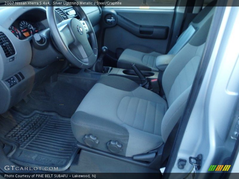 Silver Lightning Metallic / Steel/Graphite 2007 Nissan Xterra S 4x4