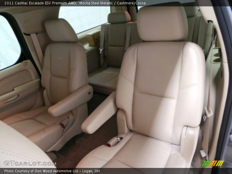 Mocha Steel Metallic / Cashmere/Cocoa 2011 Cadillac Escalade ESV Premium AWD