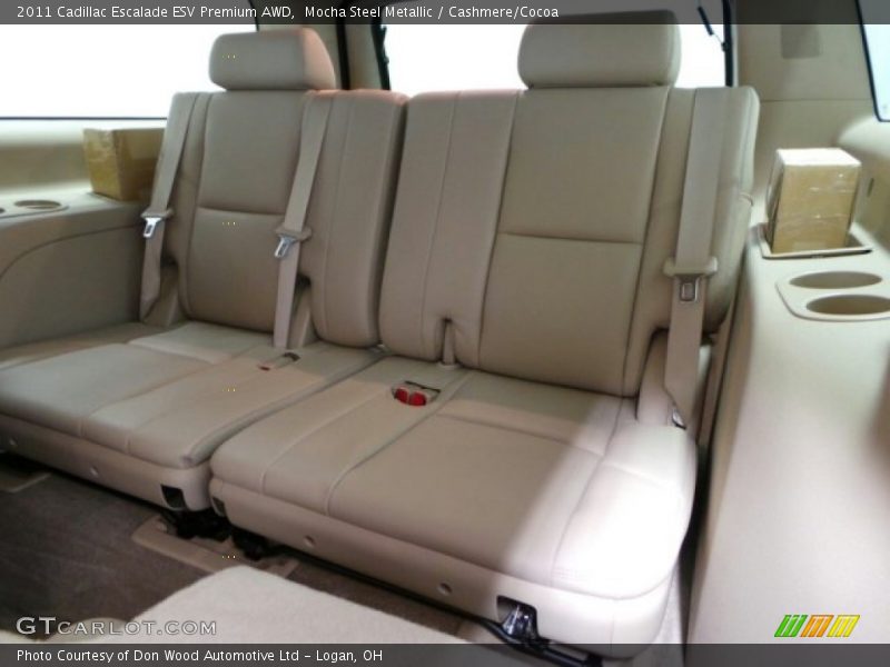 Mocha Steel Metallic / Cashmere/Cocoa 2011 Cadillac Escalade ESV Premium AWD