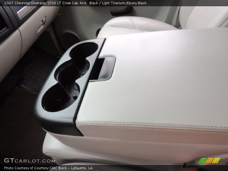 Black / Light Titanium/Ebony Black 2007 Chevrolet Silverado 1500 LT Crew Cab 4x4