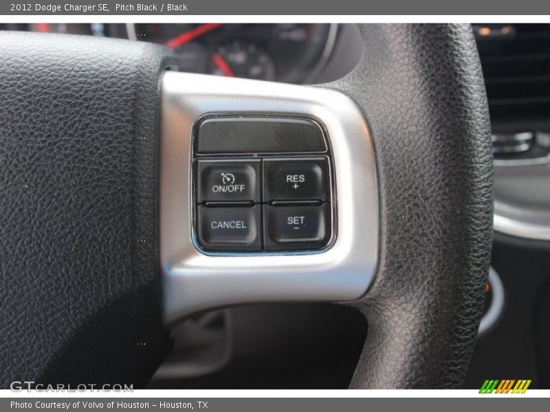 Pitch Black / Black 2012 Dodge Charger SE