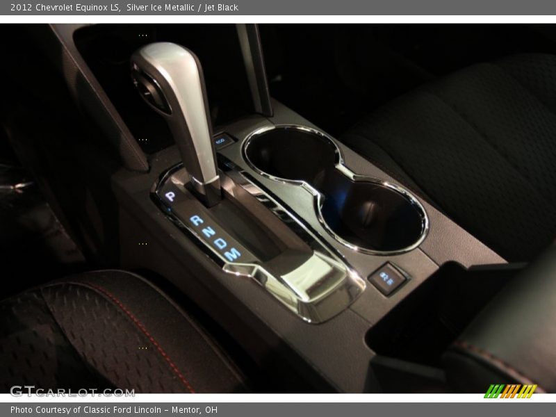 Silver Ice Metallic / Jet Black 2012 Chevrolet Equinox LS
