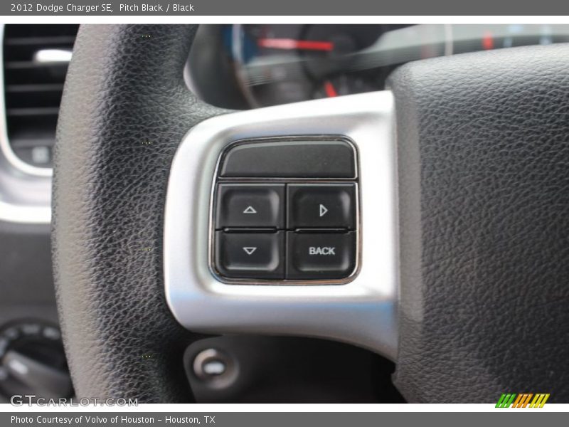 Pitch Black / Black 2012 Dodge Charger SE