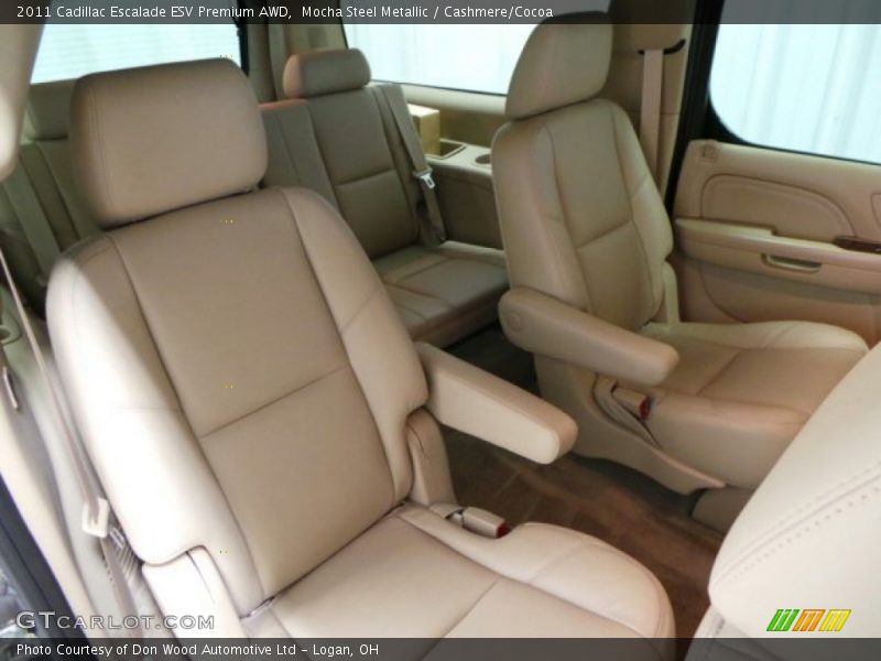 Mocha Steel Metallic / Cashmere/Cocoa 2011 Cadillac Escalade ESV Premium AWD