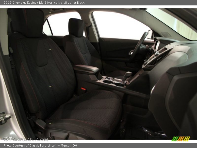 Silver Ice Metallic / Jet Black 2012 Chevrolet Equinox LS