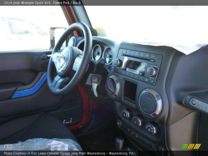 Flame Red / Black 2014 Jeep Wrangler Sport 4x4