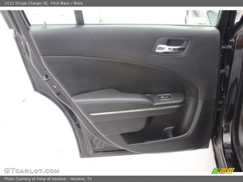 Pitch Black / Black 2012 Dodge Charger SE
