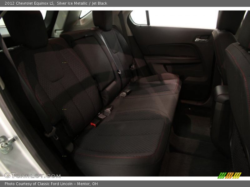 Silver Ice Metallic / Jet Black 2012 Chevrolet Equinox LS