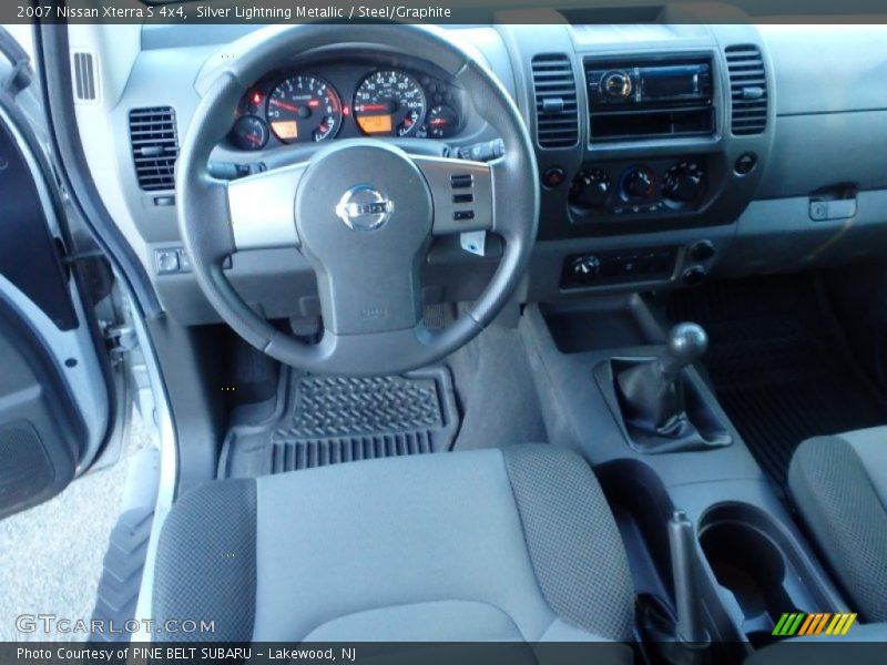 Silver Lightning Metallic / Steel/Graphite 2007 Nissan Xterra S 4x4