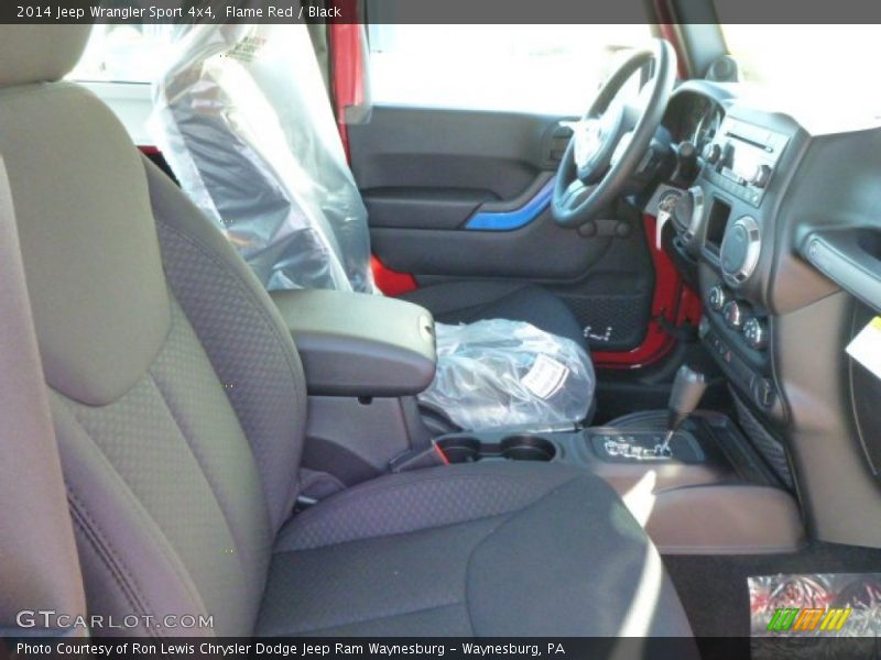 Flame Red / Black 2014 Jeep Wrangler Sport 4x4