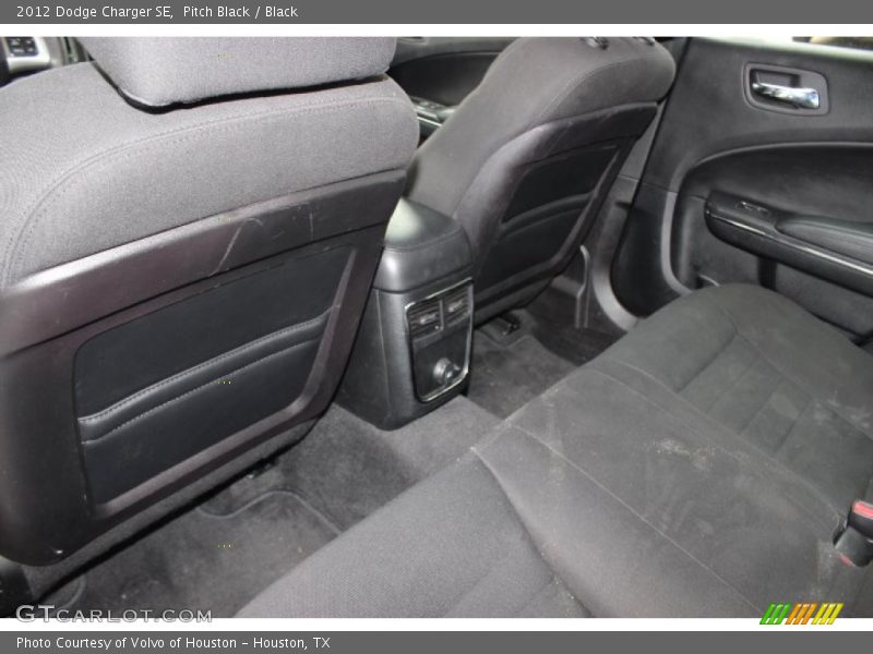 Pitch Black / Black 2012 Dodge Charger SE