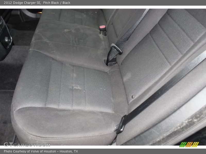 Pitch Black / Black 2012 Dodge Charger SE