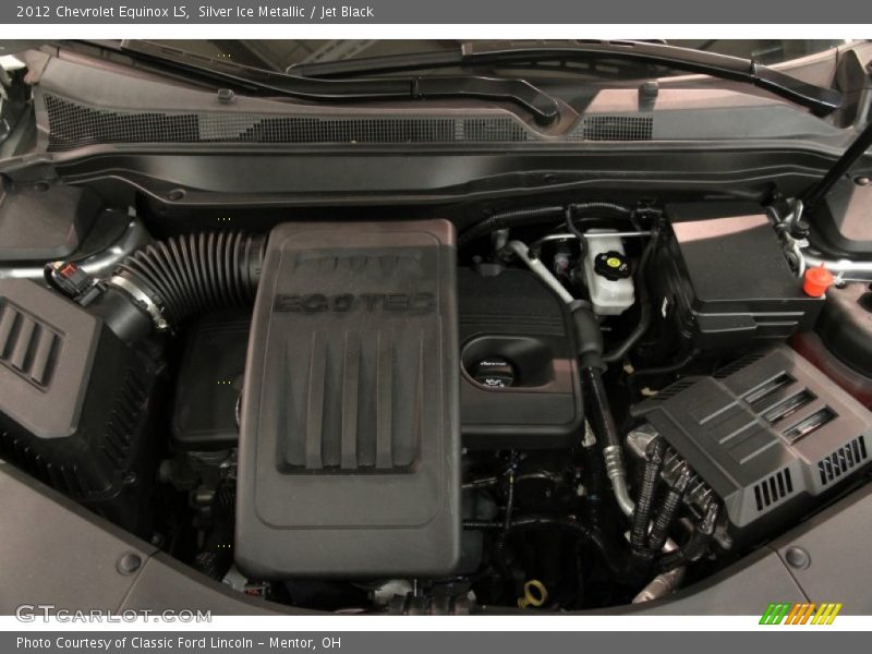 Silver Ice Metallic / Jet Black 2012 Chevrolet Equinox LS