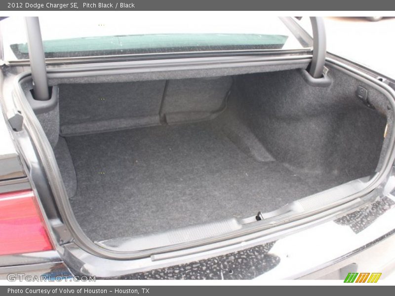 Pitch Black / Black 2012 Dodge Charger SE