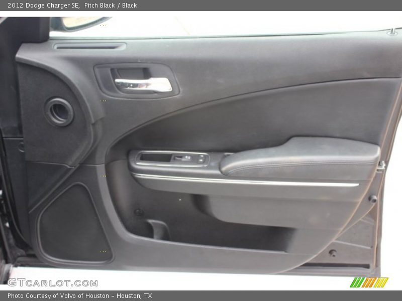 Pitch Black / Black 2012 Dodge Charger SE