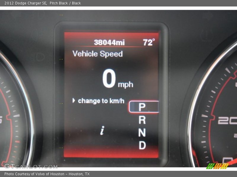 Pitch Black / Black 2012 Dodge Charger SE