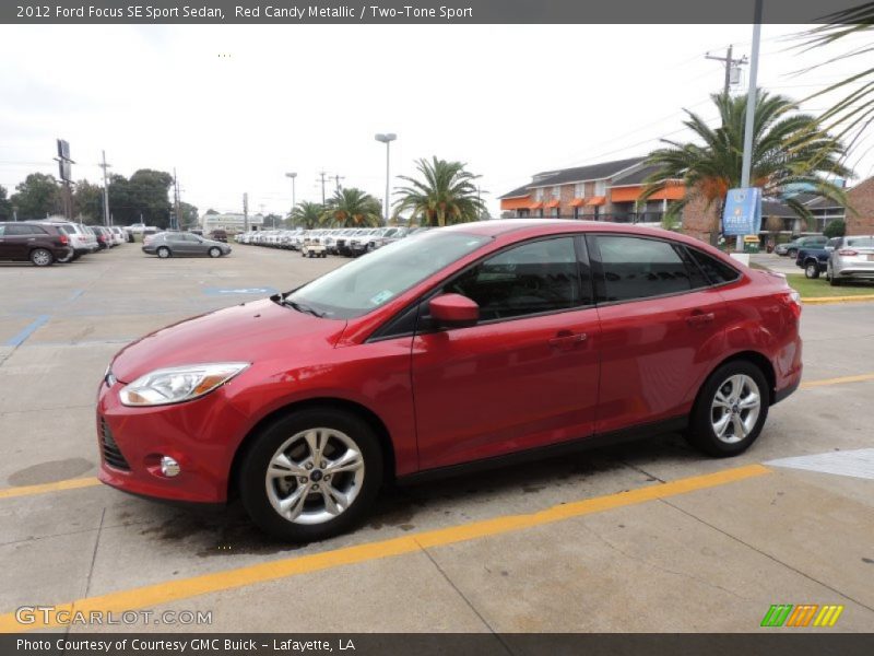 Red Candy Metallic / Two-Tone Sport 2012 Ford Focus SE Sport Sedan