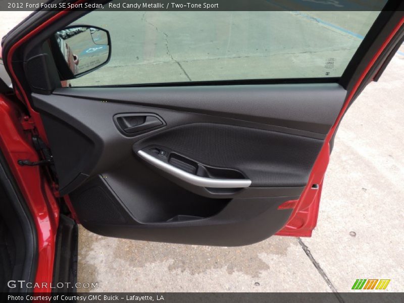 Red Candy Metallic / Two-Tone Sport 2012 Ford Focus SE Sport Sedan