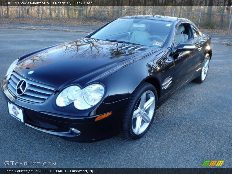 Black / Ash 2005 Mercedes-Benz SL 500 Roadster