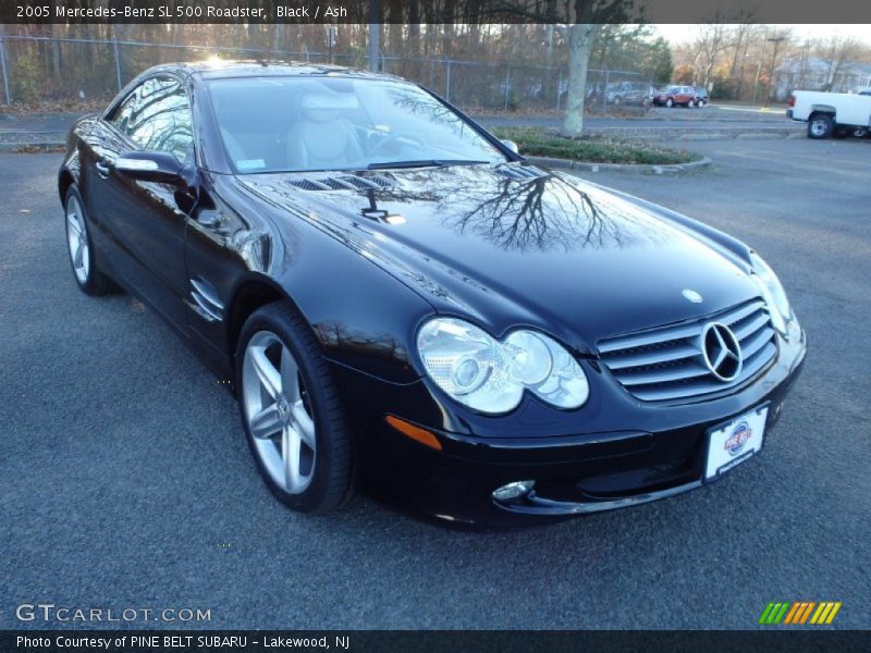 Black / Ash 2005 Mercedes-Benz SL 500 Roadster