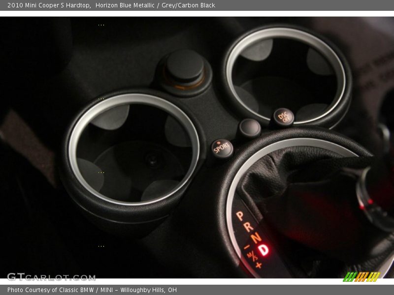 Horizon Blue Metallic / Grey/Carbon Black 2010 Mini Cooper S Hardtop