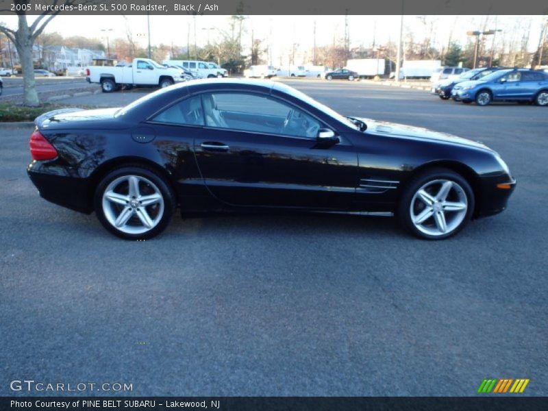 Black / Ash 2005 Mercedes-Benz SL 500 Roadster