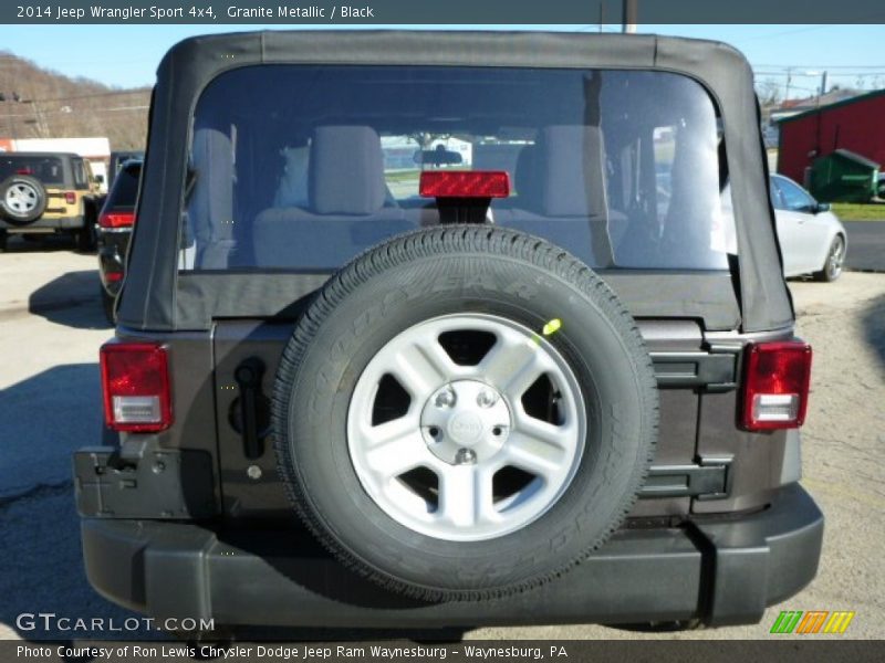 Granite Metallic / Black 2014 Jeep Wrangler Sport 4x4