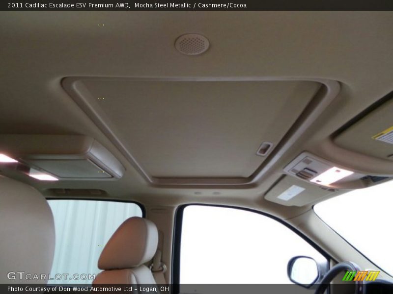Mocha Steel Metallic / Cashmere/Cocoa 2011 Cadillac Escalade ESV Premium AWD